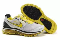 nike air max 2009 women -white-yello